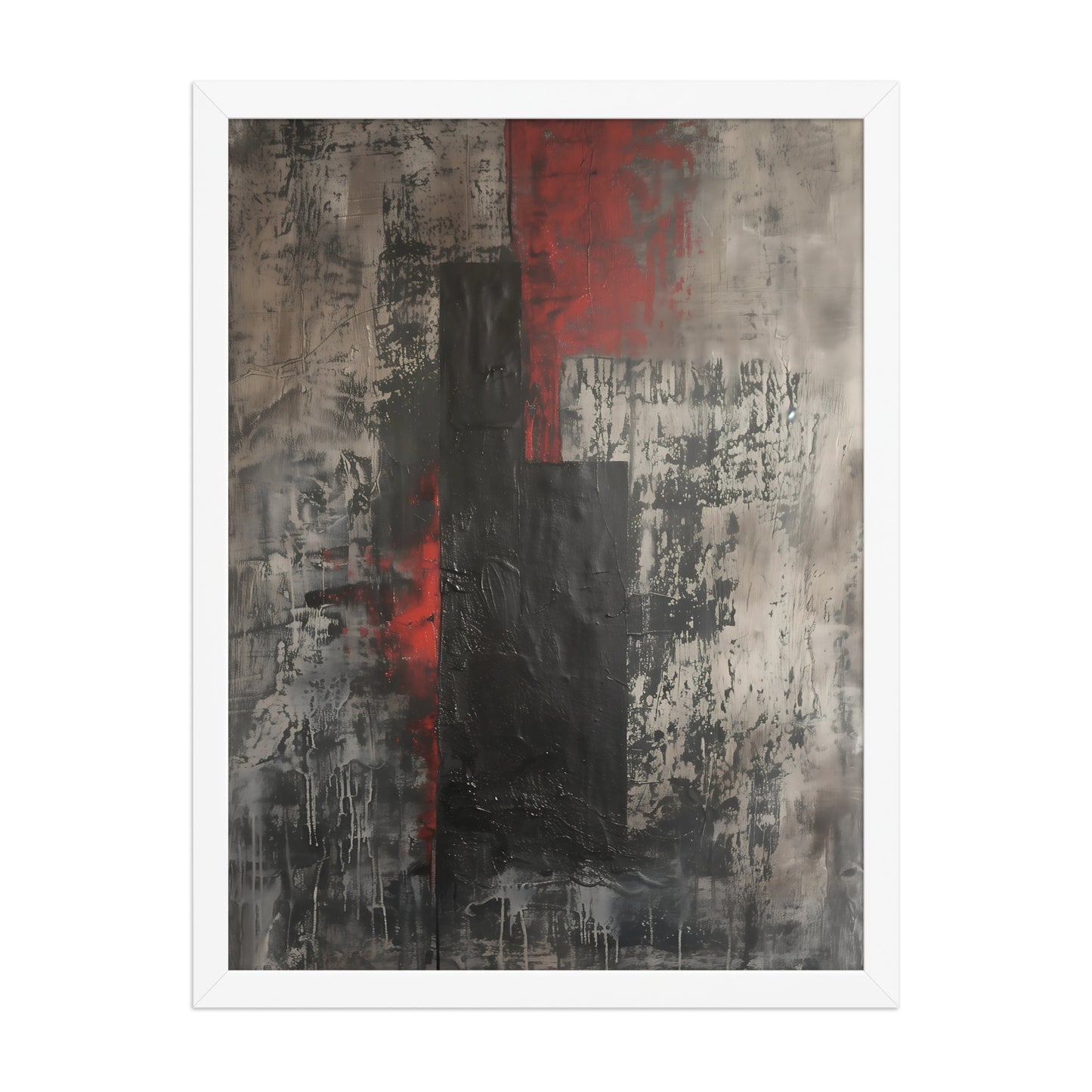 Japandi colour pop canvas