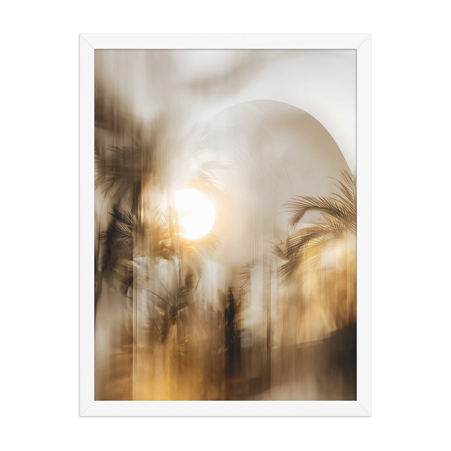 Tropical Glow Canvas Wall Art