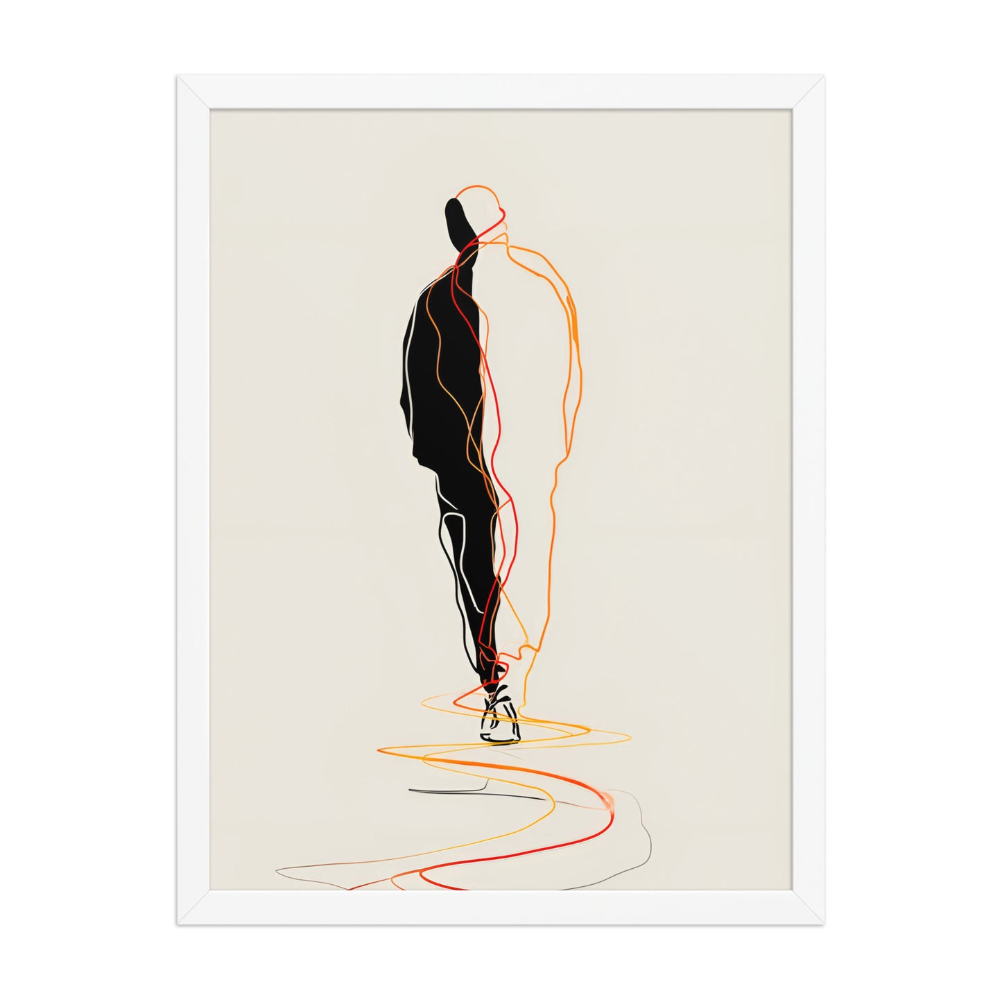 Colour Walk Canvas Wall Art