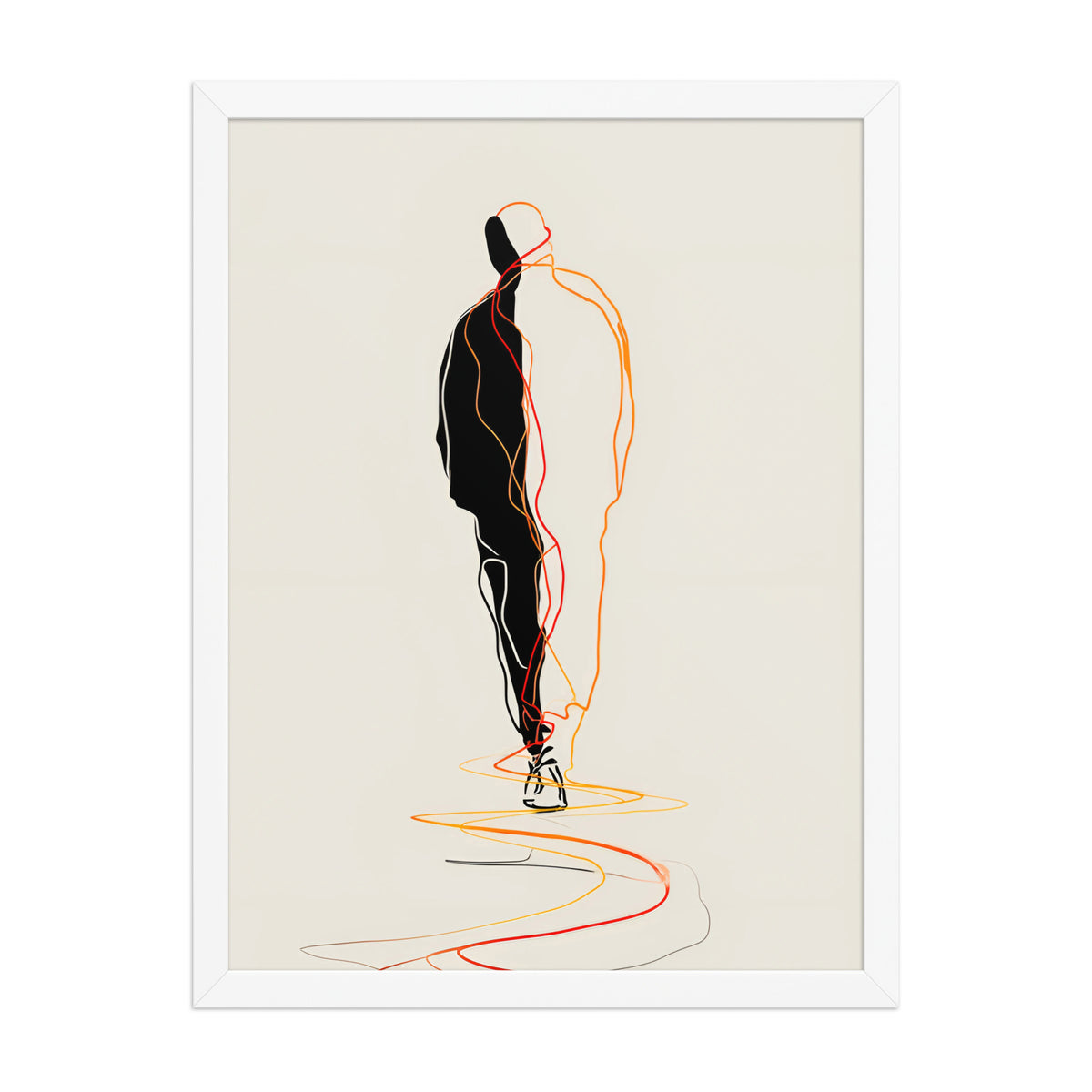 Colour Walk Canvas Wall Art