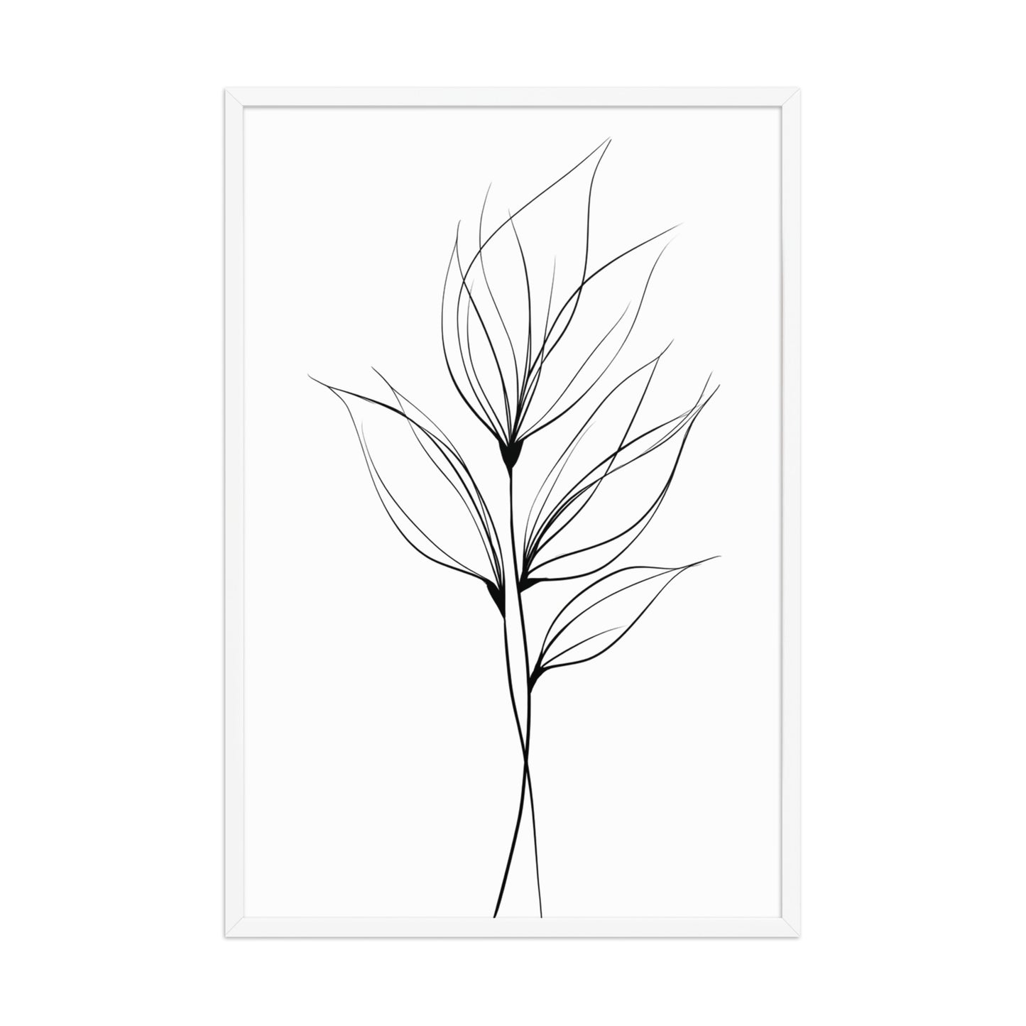 Line Art Leaf