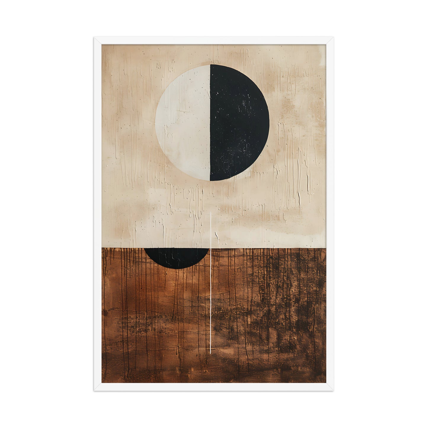 Natural tones canvas