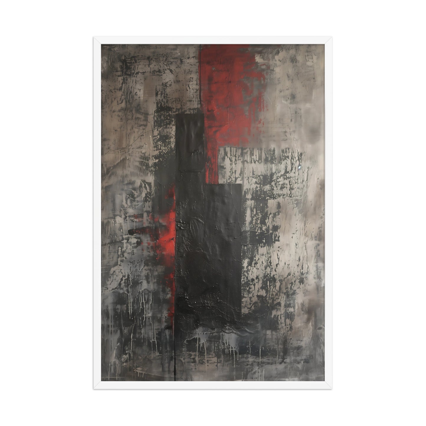 Japandi colour pop canvas