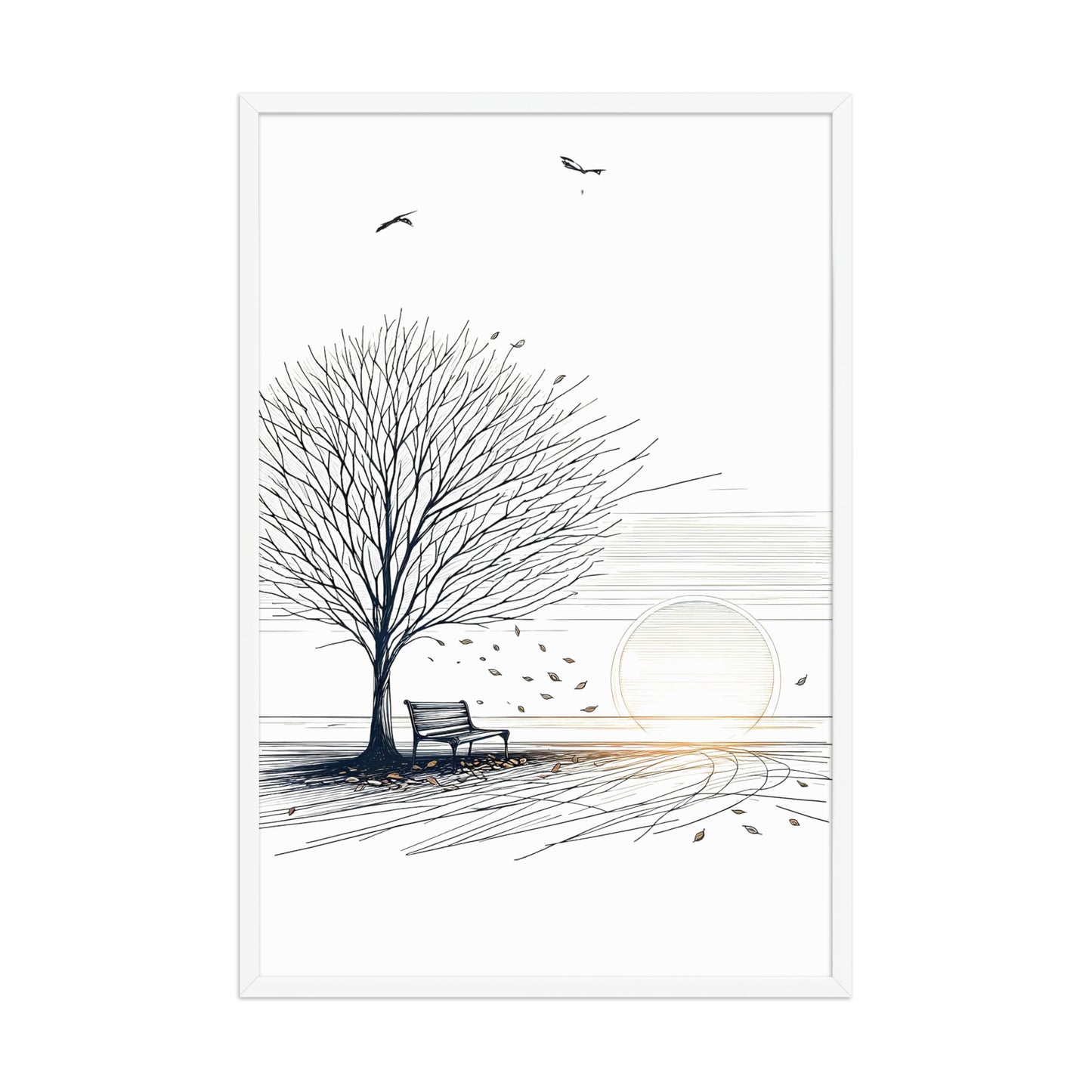 Mindful scene canvas