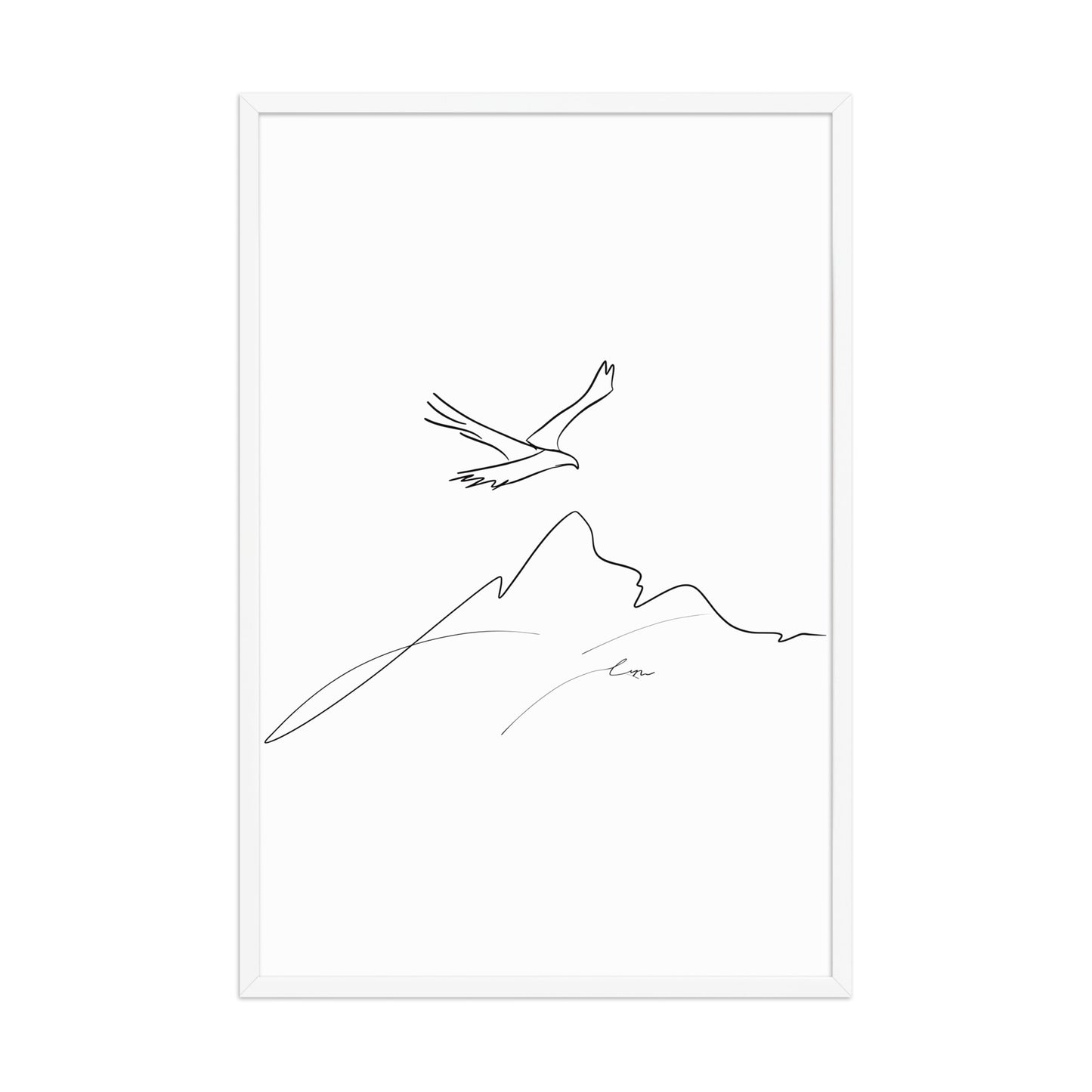 Simple lines canvas