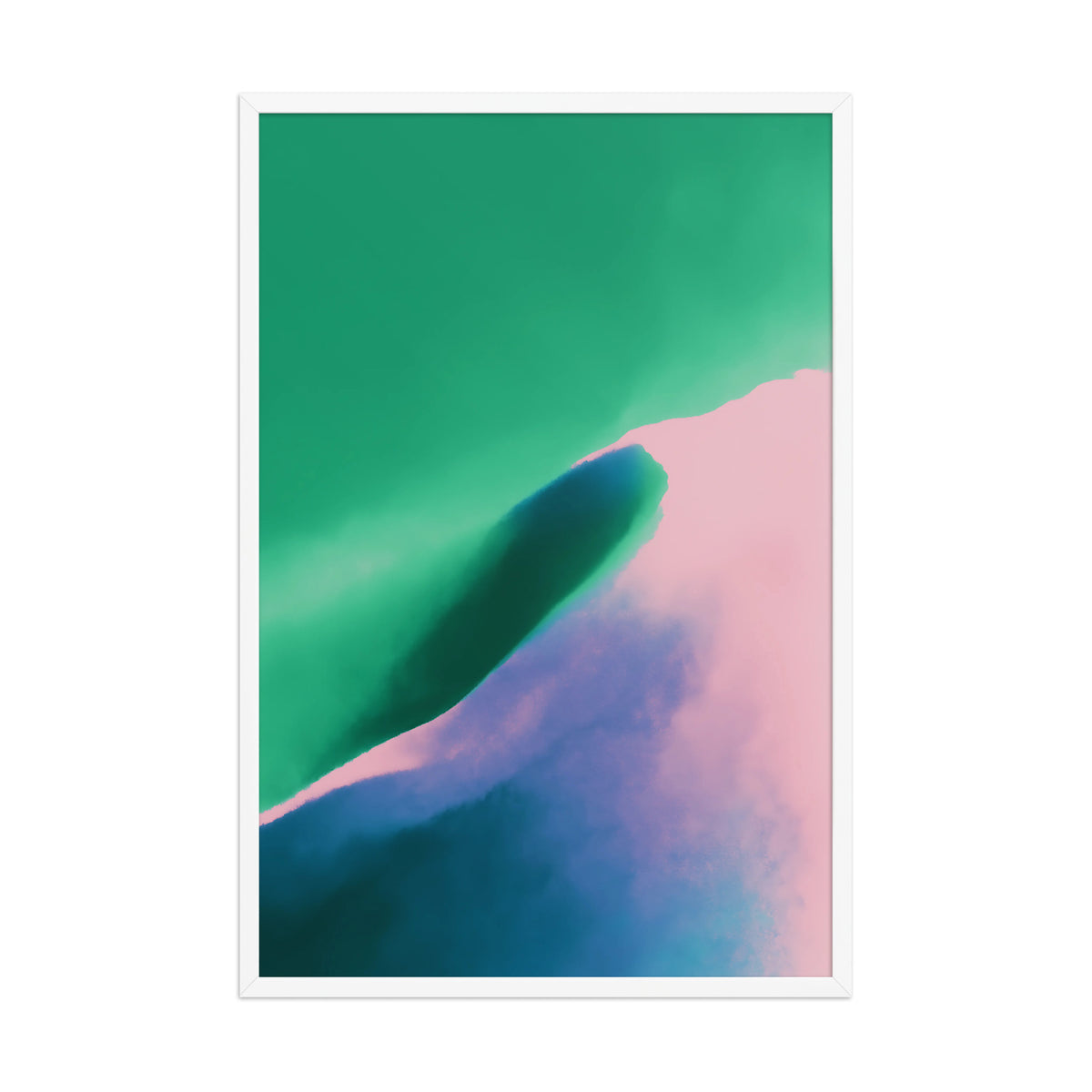 calming hues canvas