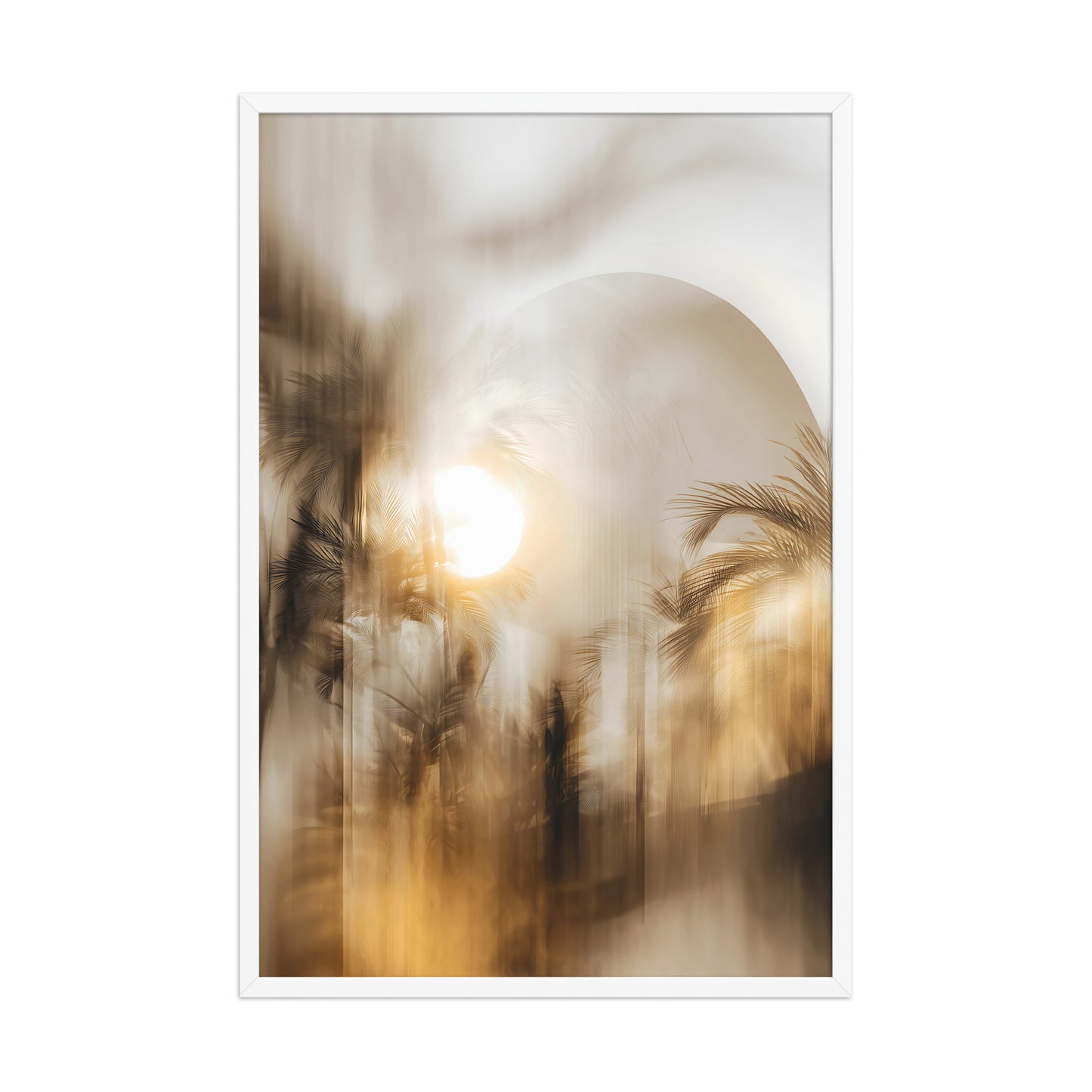 Tropical Glow Canvas Wall Art