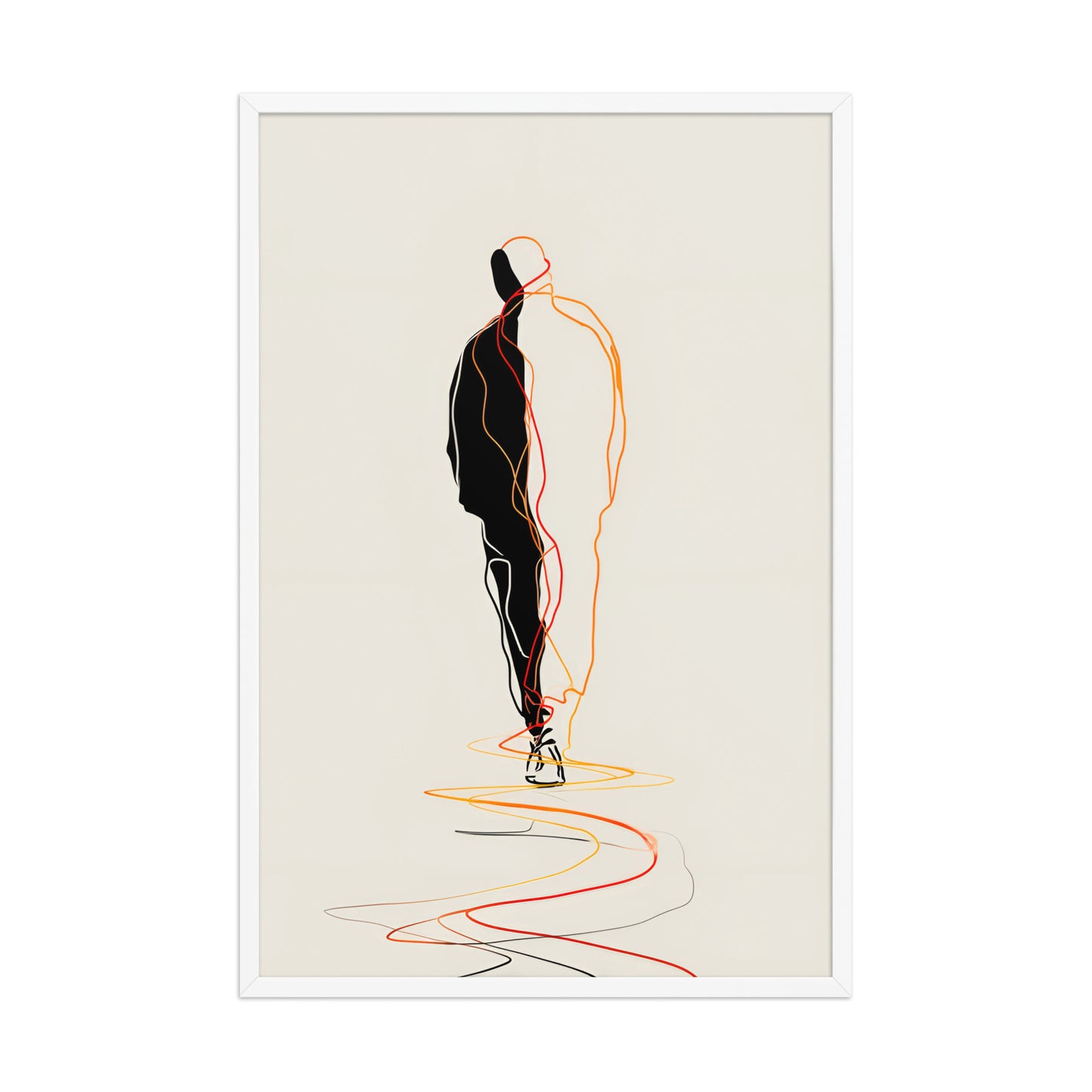 Colour Walk Canvas Wall Art