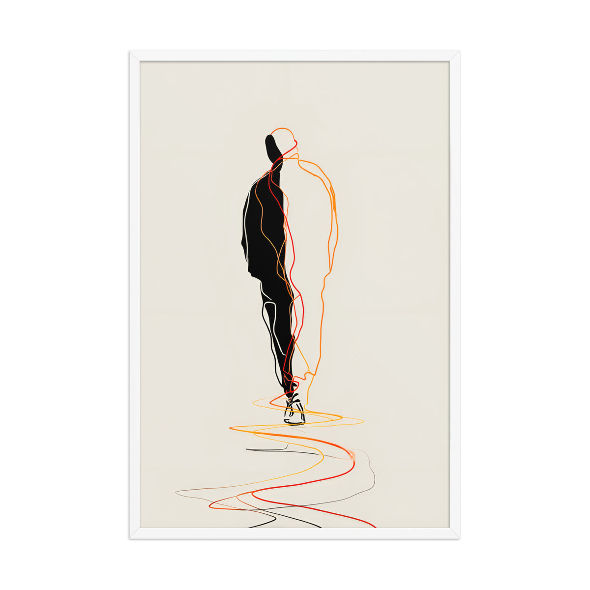 Colour Walk Canvas Wall Art