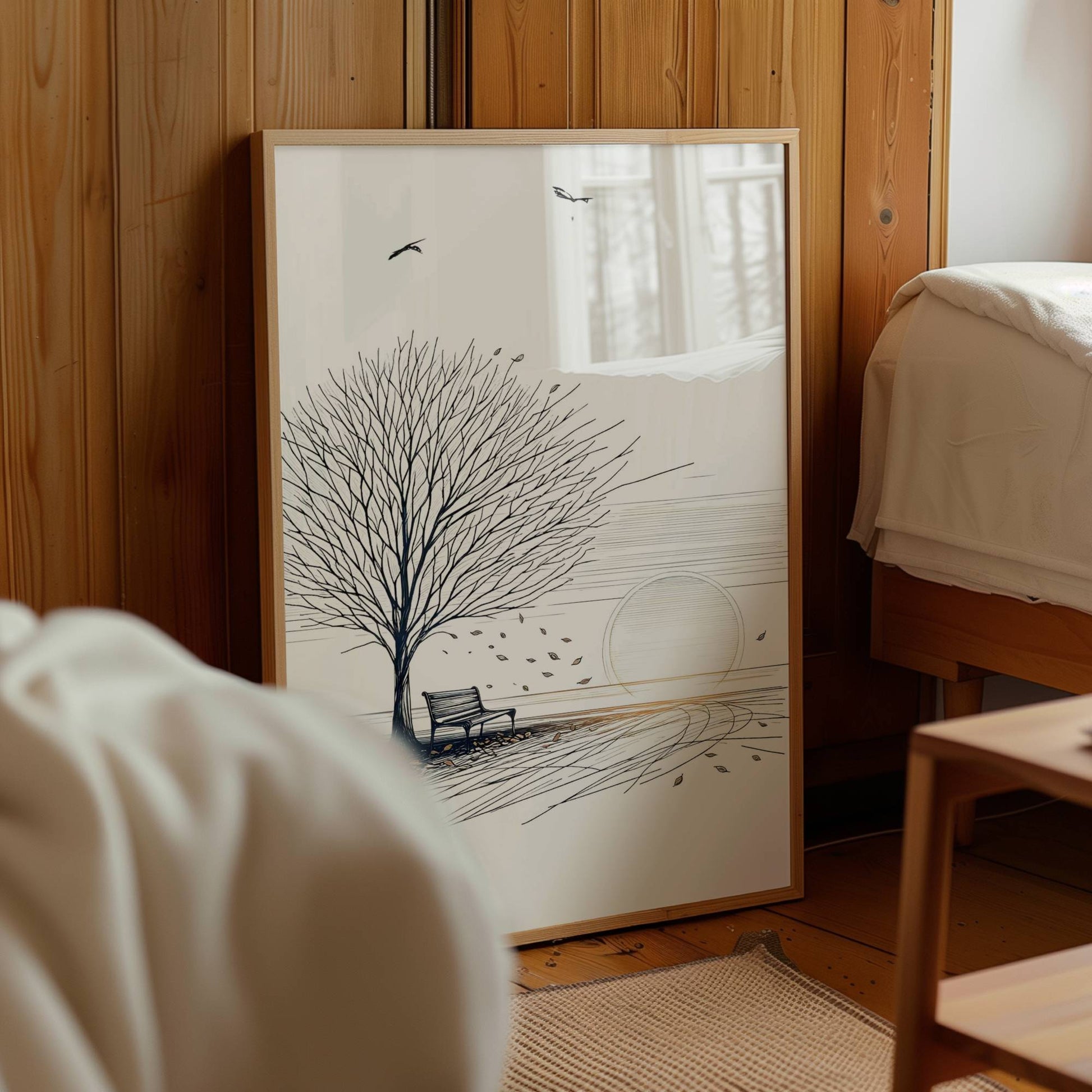 Mindful scene canvas