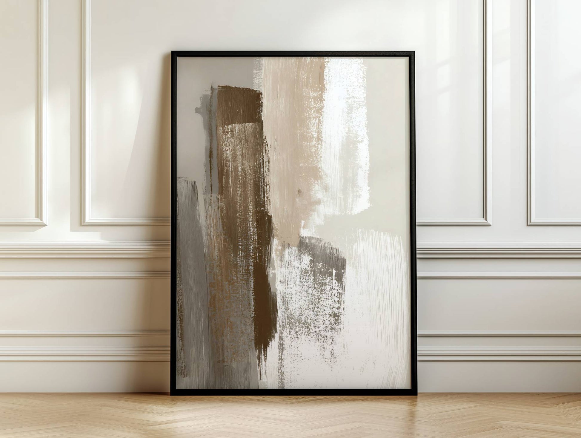 Neutral tones canvas