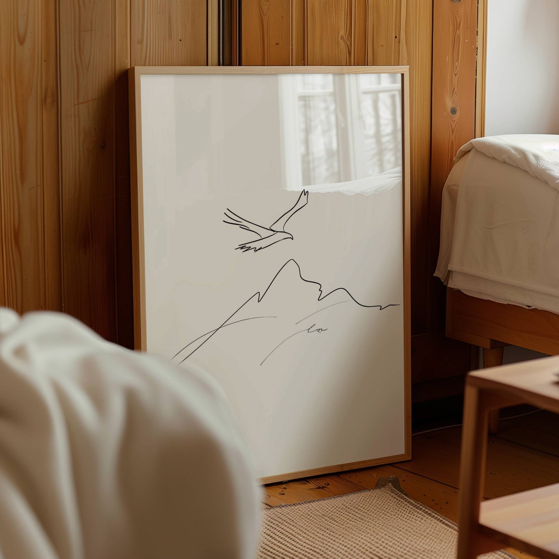 Simple lines canvas