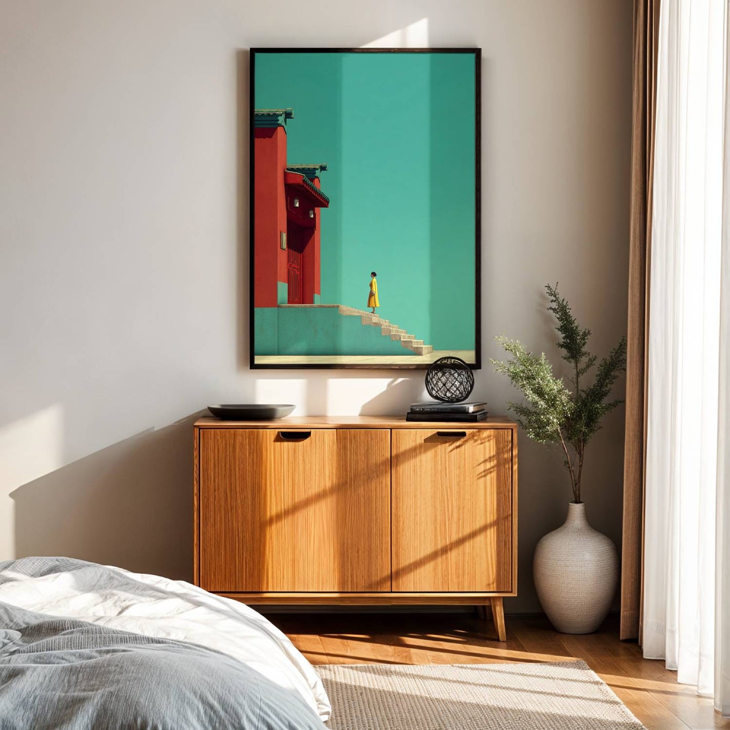 Woman In A Yellow Dress